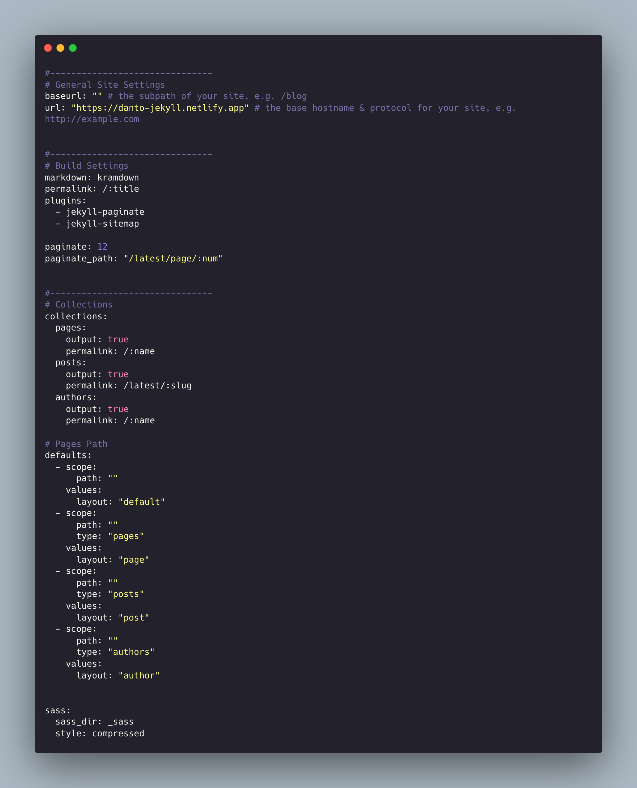 config